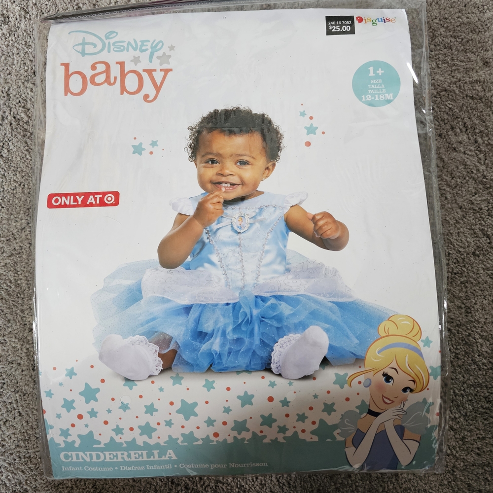Disney Cinderella Halloween Costume For Infants